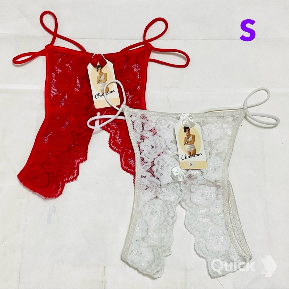 S - NWT Lace Women's Thongs - 2 pcs set